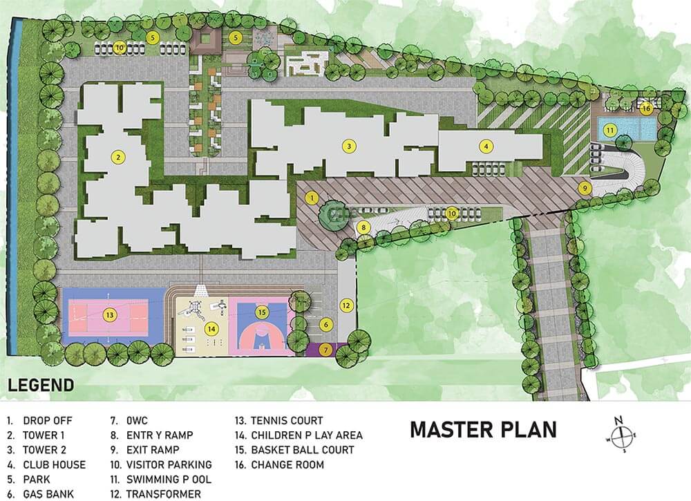 Prestige Evergreen Master Plan
